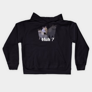 Huh Cat Meme Kids Hoodie